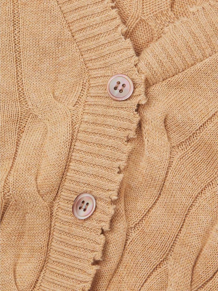 Minnie Rose Cable-Knit Cardigan 6