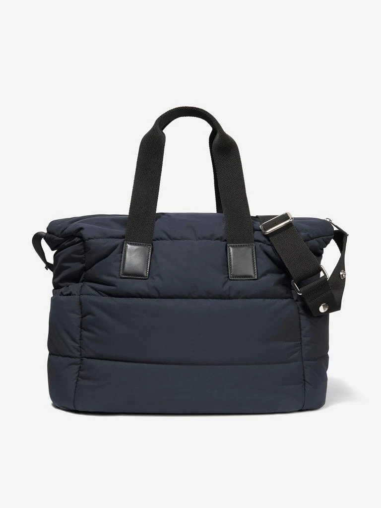 Moncler Moncler Enfant Baby Quilted Tote Changing Bag in Navy 2