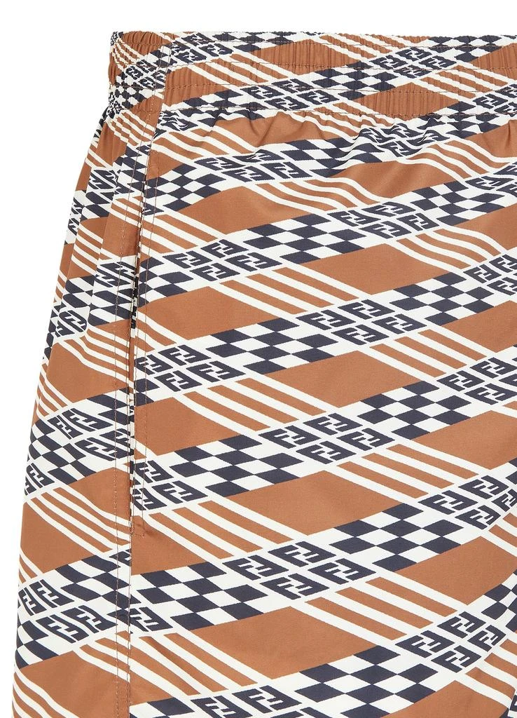Fendi Swim shorts with elasticated 4