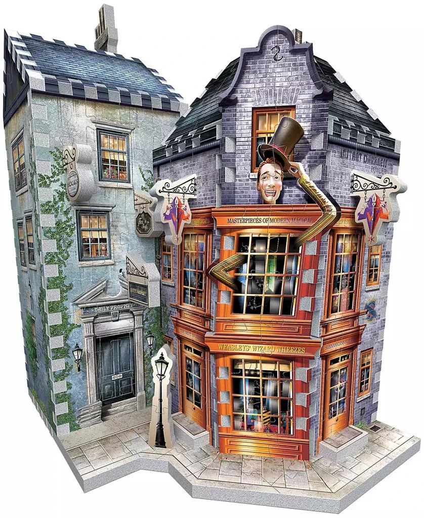 Wrebbit Harry Potter Daigon Alley Collection - Weasleys
 Wizard Wheezes Daily Prophet 3D Puzzle- 285 Pieces 4
