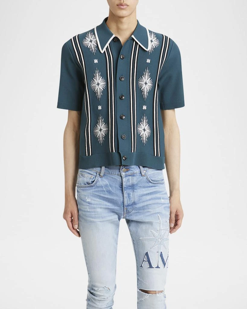 AMIRI Men's Starburst Button-Down Shirt 2