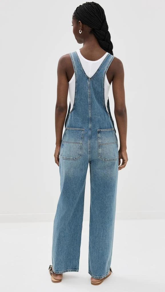 Reformation River Relaxed Denim Overalls 3