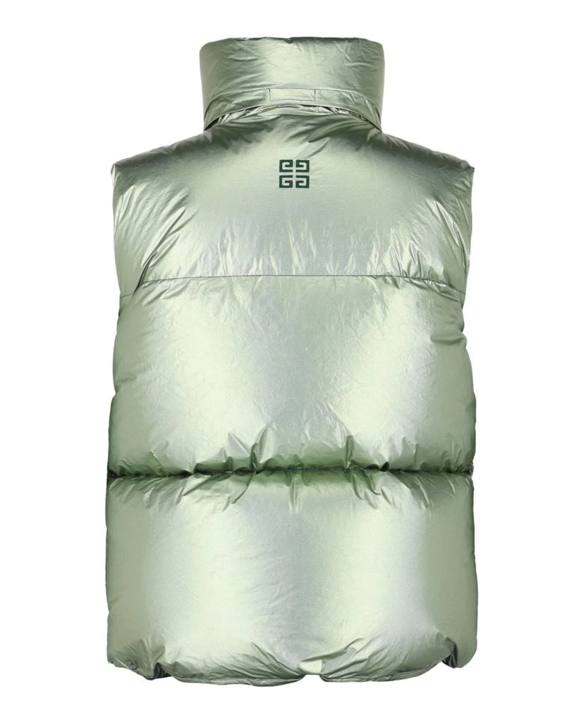 Givenchy Metallic-Finish Down Puffer Vest 2