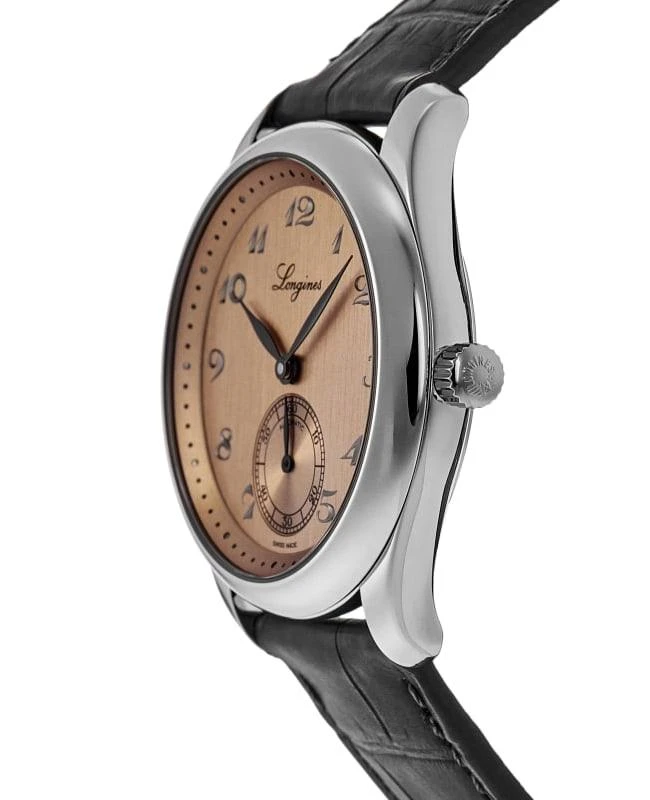 Longines Longines Master Collection Automatic 38.5mm Salmon Dial Leather Strap Men's Watch L2.843.4.93.2 3