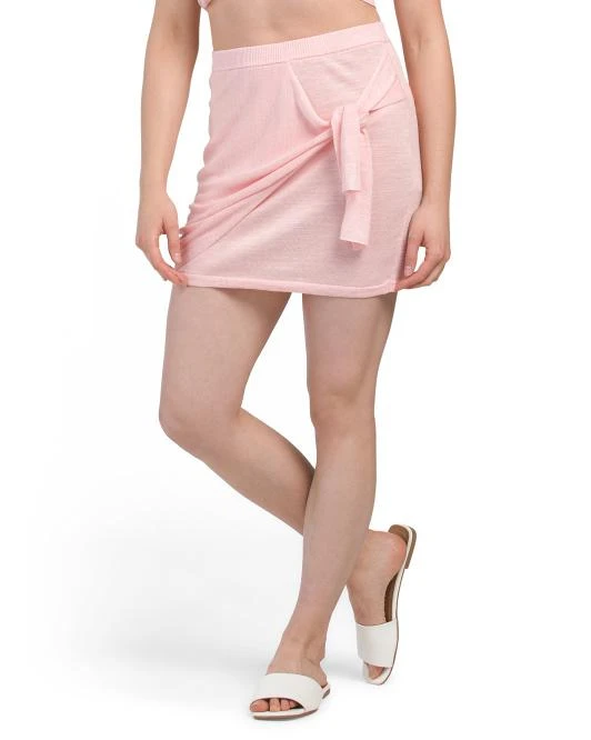 L*Space Linen Blend Vagabond Skirt 1