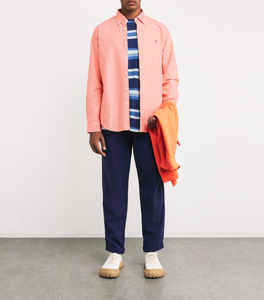 Ralph Lauren Cotton Custom-Fit Oxford Shirt