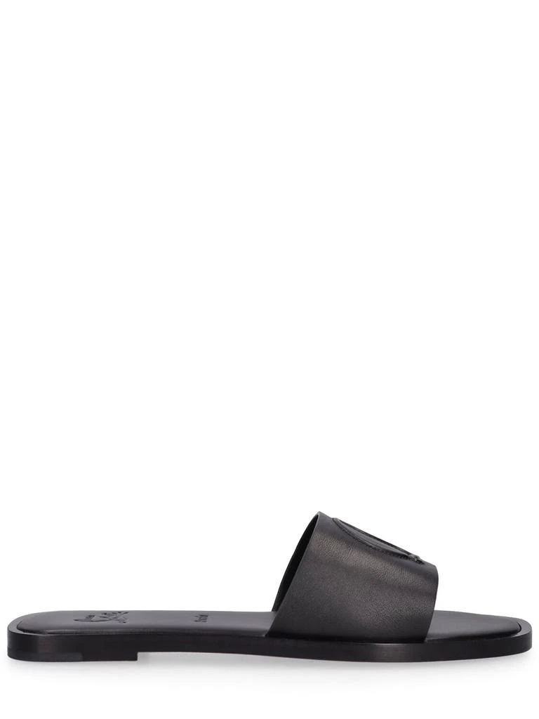 Christian Louboutin 10mm Cl Leather Mule Flats 1