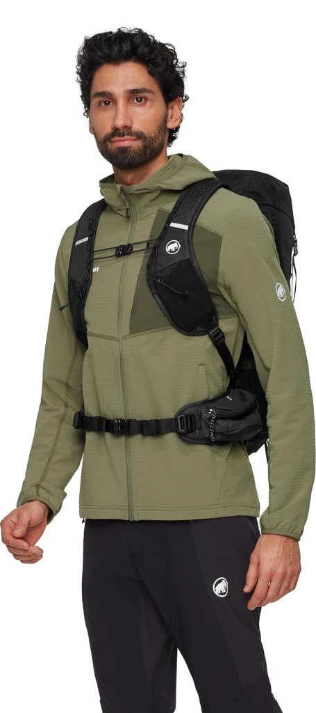 Mammut Mammut Ducan 26 – Unisex Outdoor Backpack for Hiking, Running, and Everyday Adventures, Silver Sage-Black, 26L 2