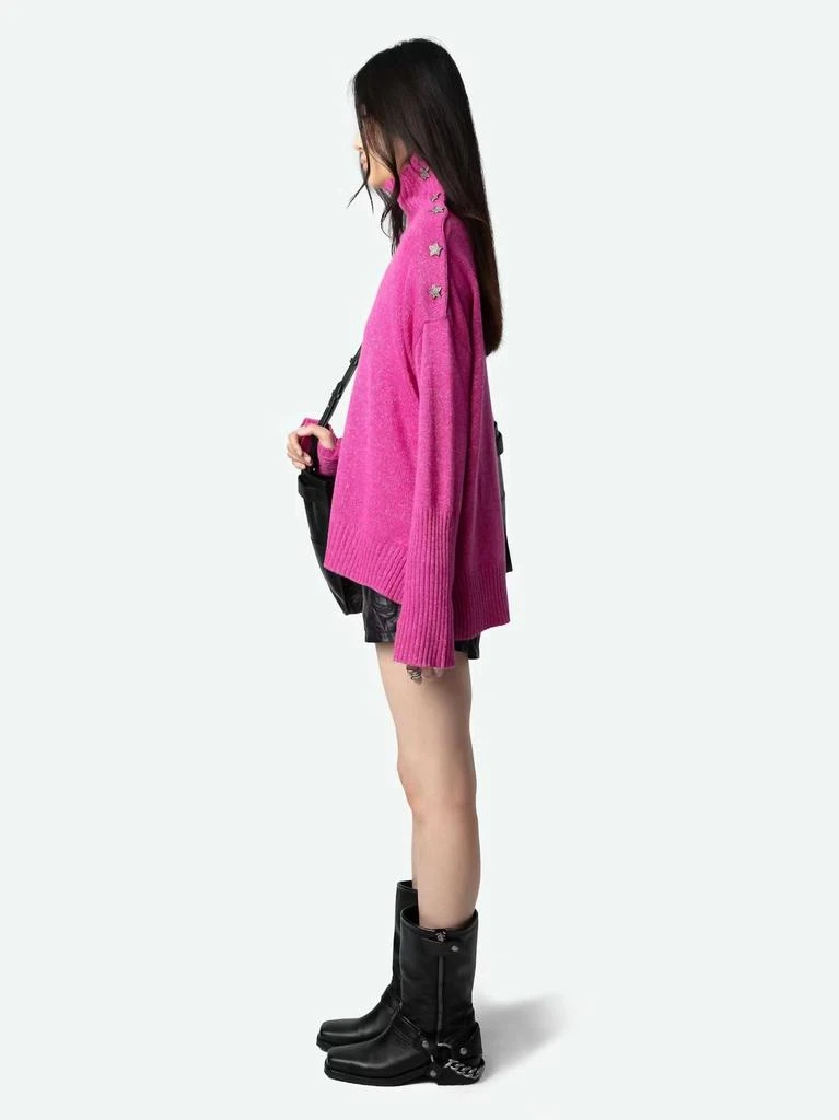 ZADIG & VOLTAIRE Zadig & Voltaire - Alma Jewelled Cashmere Sweater 5