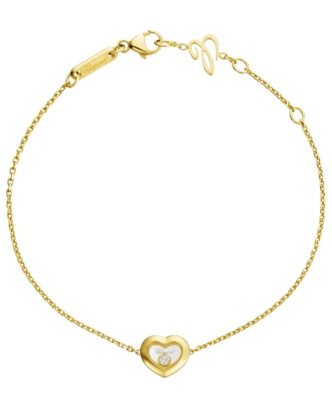 Chopard Chopard Happy Diamonds Icons 18K Yellow Gold and Diamond Women's Bracelet 85A054-0001 1