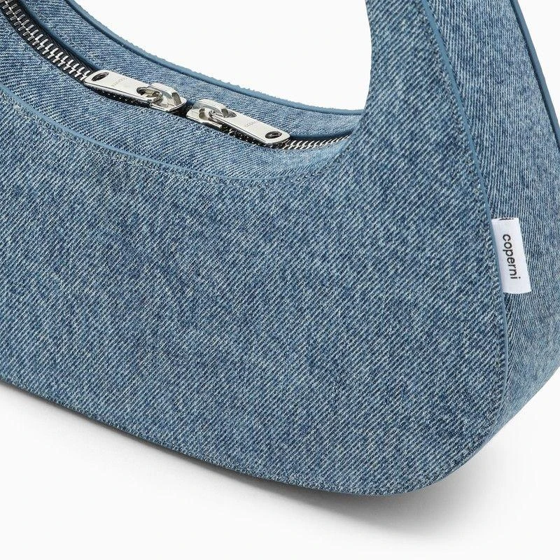 Coperni Coperni Baguette Swipe Bag In Denim 6