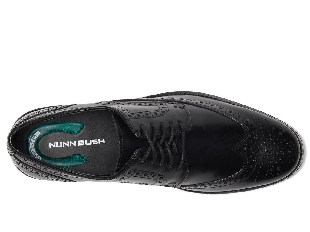 nunn bush nelson wing tip dress casual oxford Nunn Bush Nelson Men's Wingtip Oxford Dress Shoes, 10.5 Wide / Black