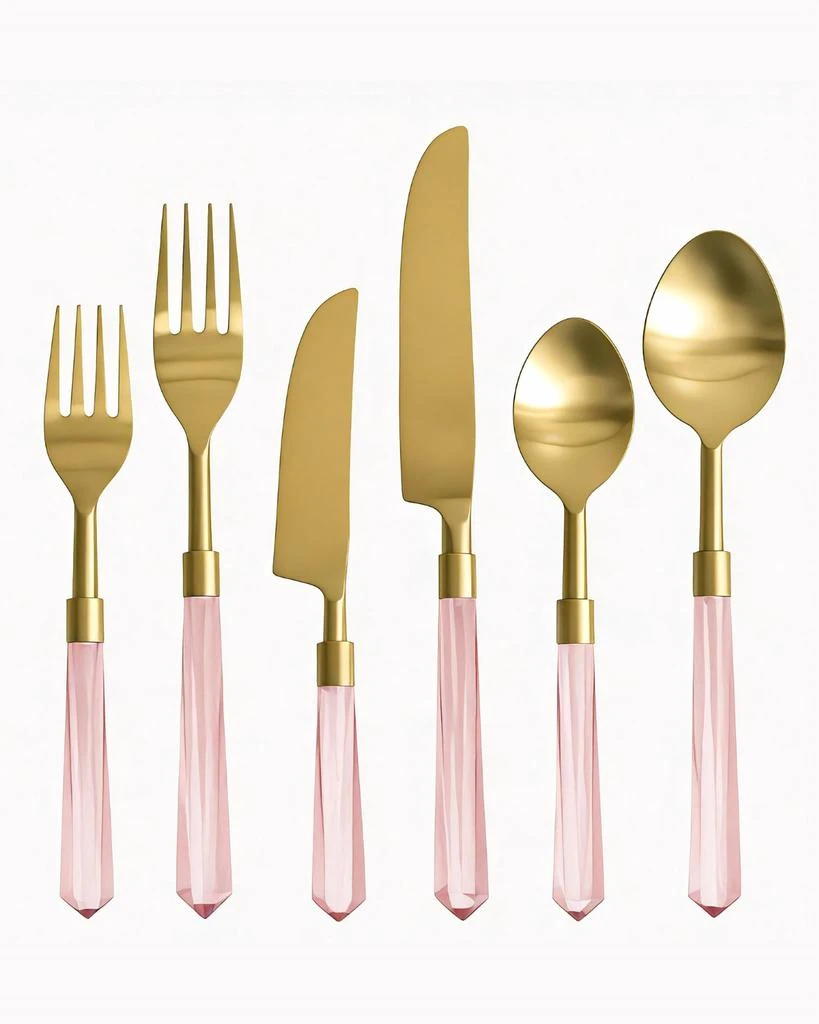 borrowed BLU Borrowed Blu - Prism Flatware 6-piece Set