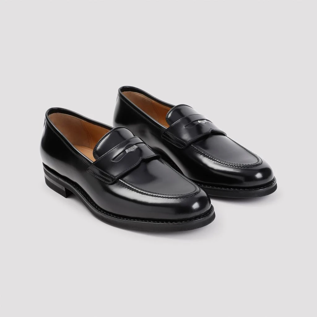 Bally Black Calf Leather Sweeny Loafer 5