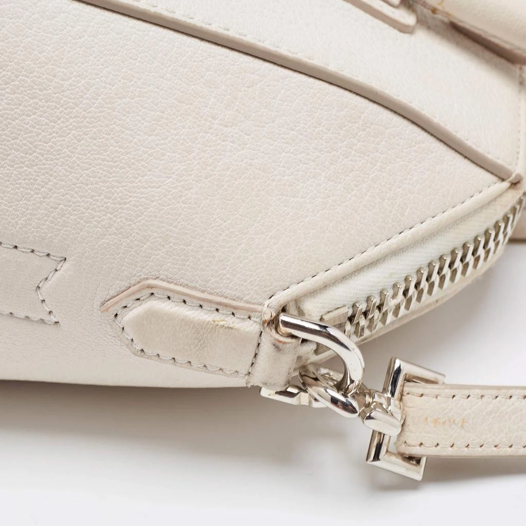 Givenchy Givenchy Off White Leather Mini Antigona Satchel 11
