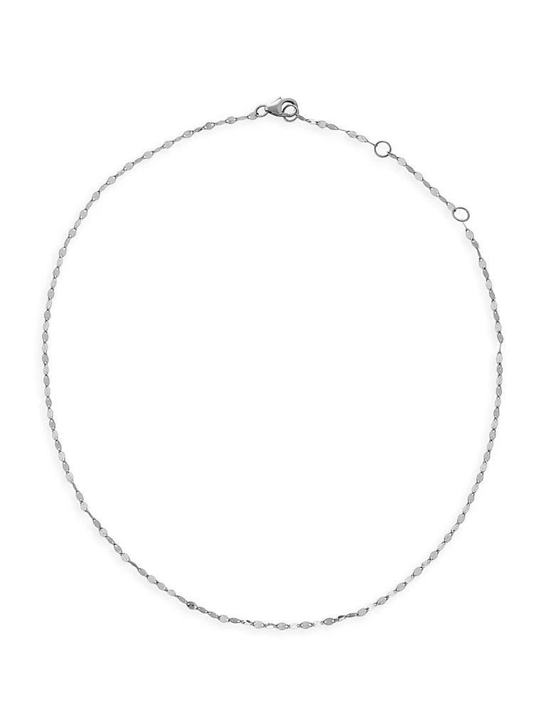 LANA 14K White Gold Blake Choker 1