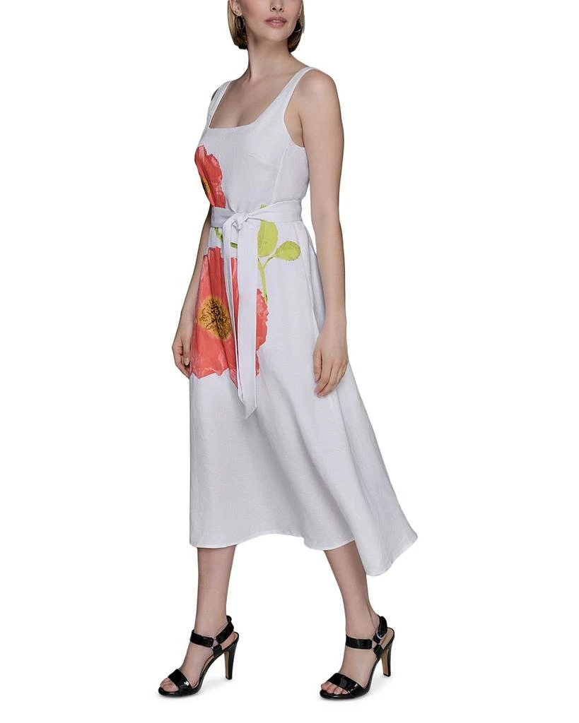 Karl Lagerfeld Paris Placed Floral Print Dress 2