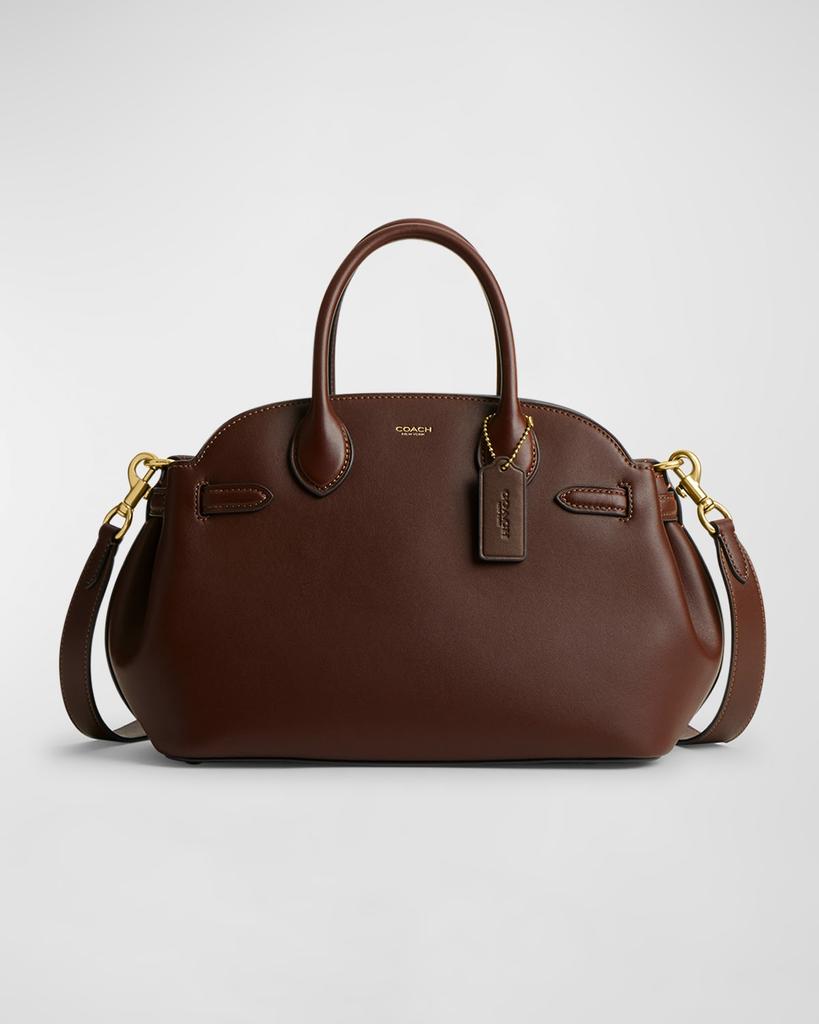 Coach Courage 28 Glovetanned Leather Top-Handle Bag