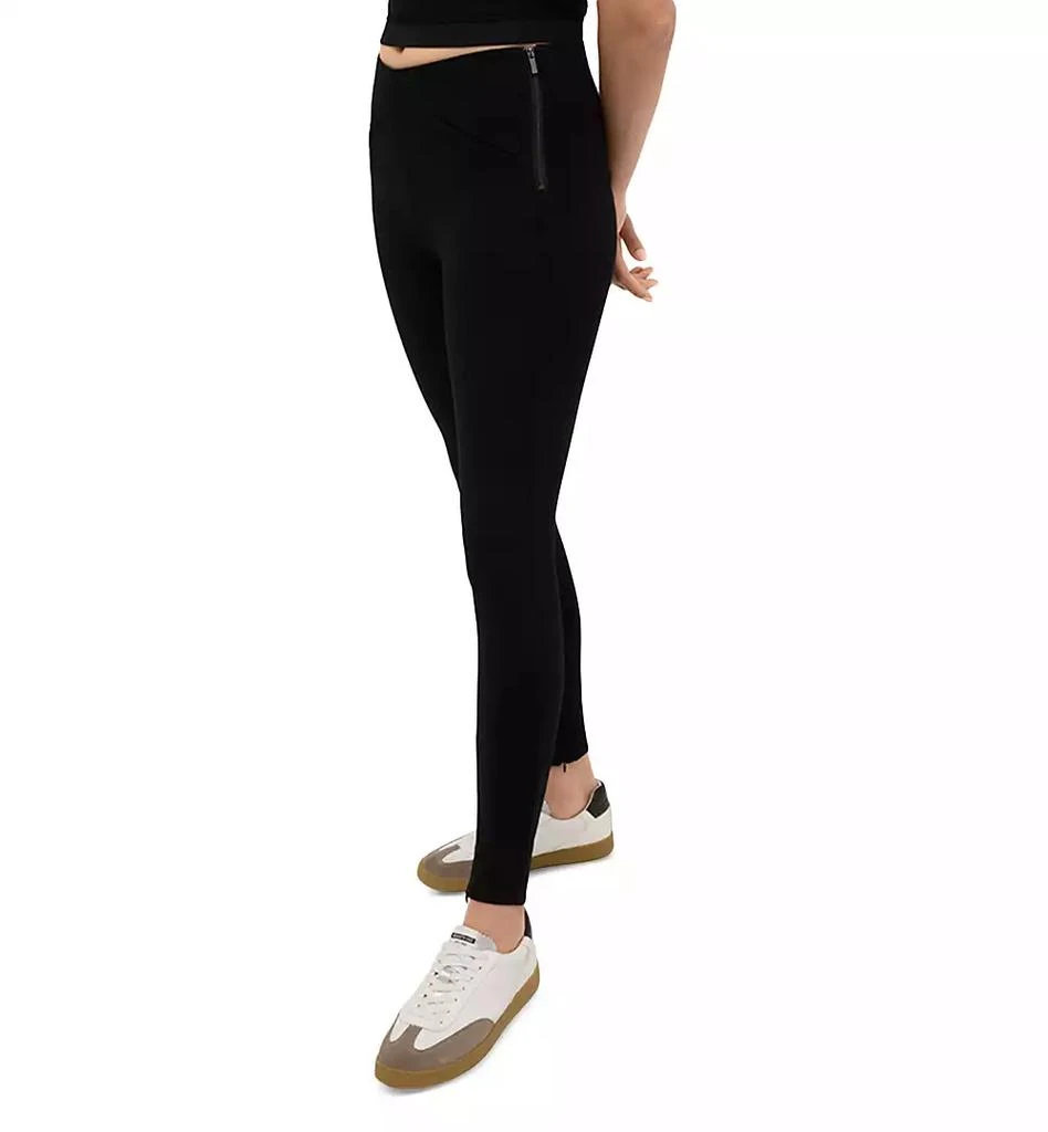 Kenneth Cole Women's High-Rise Pull-On Welt-Pocket Leggings 3