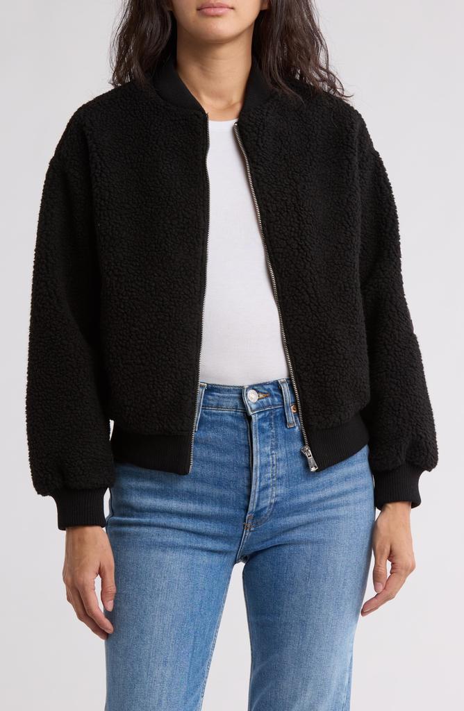 Joe's Faux Shearling Bomber Jacket