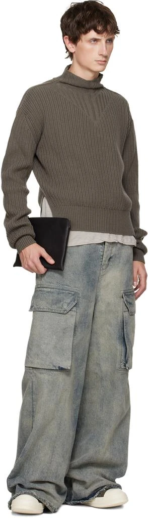 Rick Owens Khaki Concordians Sneakers 5