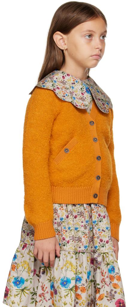 Misha & Puff Kids Orange Everyday Cardigan