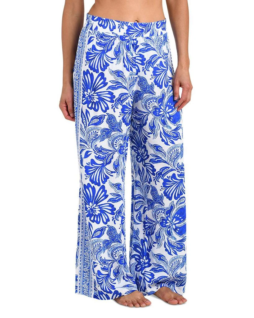 La Blanca Botanical Brocade Wide Leg Swim Cover-Up Pants from Bloomingdale's