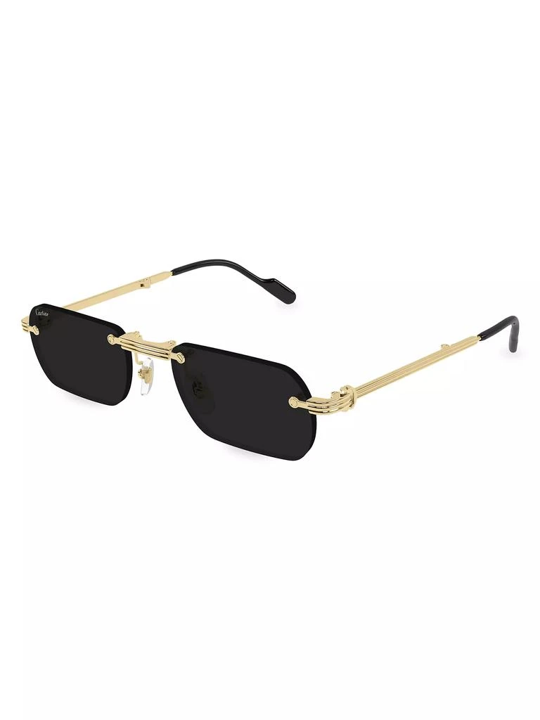 Cartier Première De Cartier CT0499S 54MM Rectangular Sunglasses 1