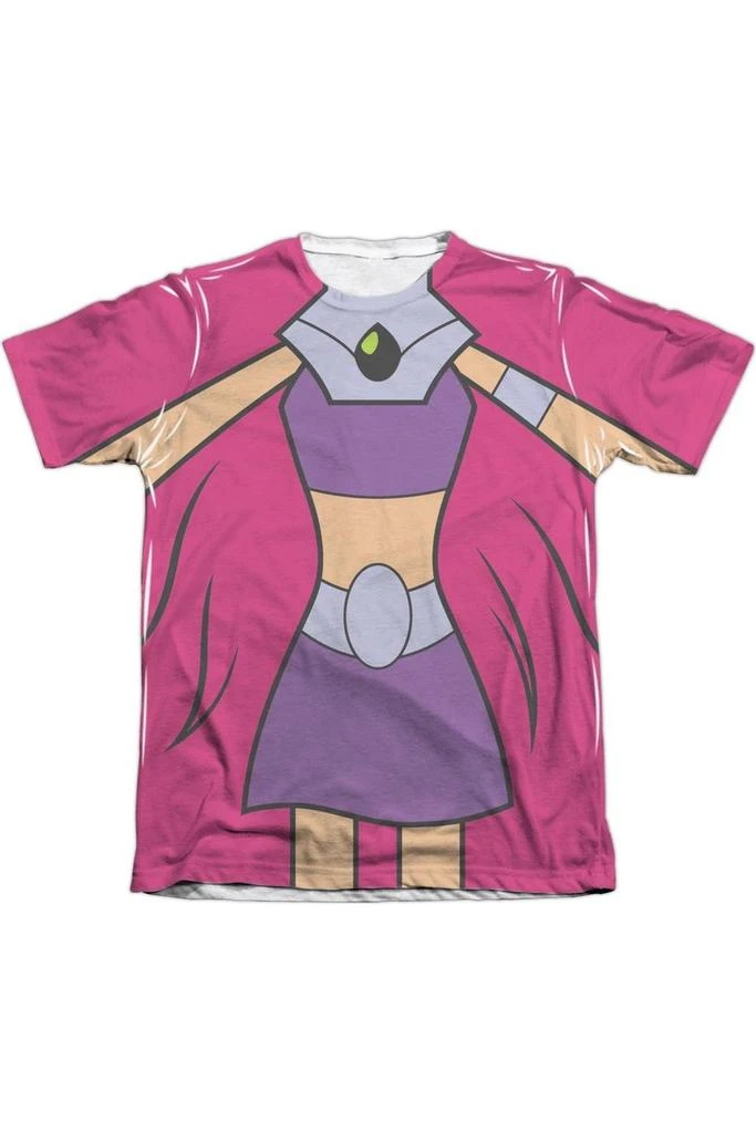 Gildan Teen Titans Go Starfire Uniform Adult Poly/Cotton Short Sleeve Tee / T-Shirt 1