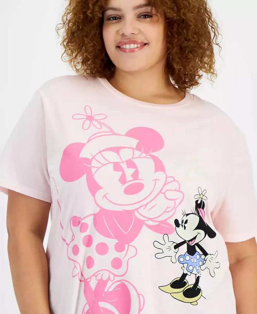 Disney Trendy Plus Size Minnie Mouse Short-Sleeve T-Shirt 3