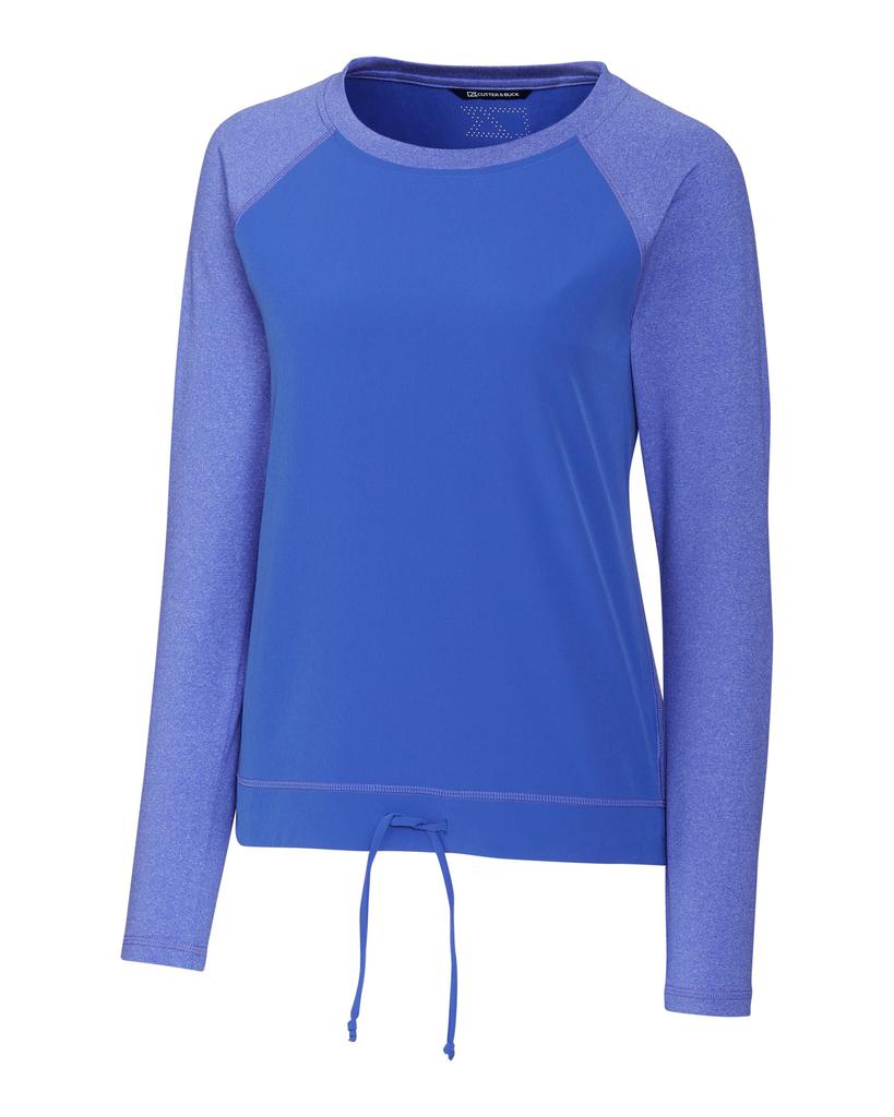 Cutter & Buck Response Lightweight Hybrid Womens Pullover Windbreaker