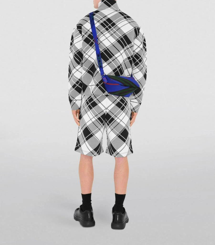 Burberry Small Check Shield Cross-Body Bag 5