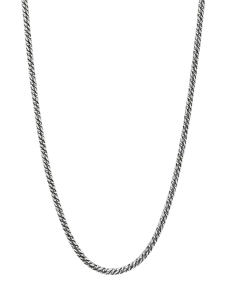 Konstantino Sterling Silver Woven Chain Necklace 1