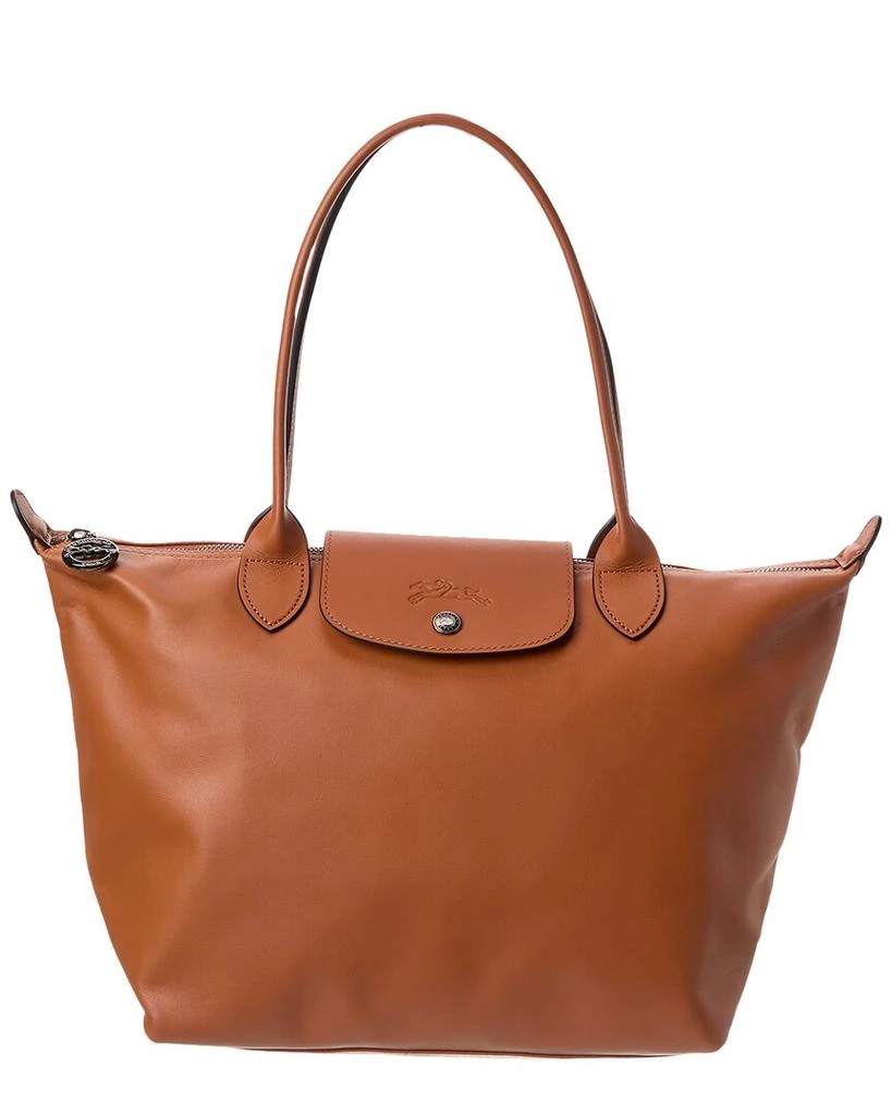 Longchamp Le Pliage Xtra Medium Leather Long Handle Tote 1