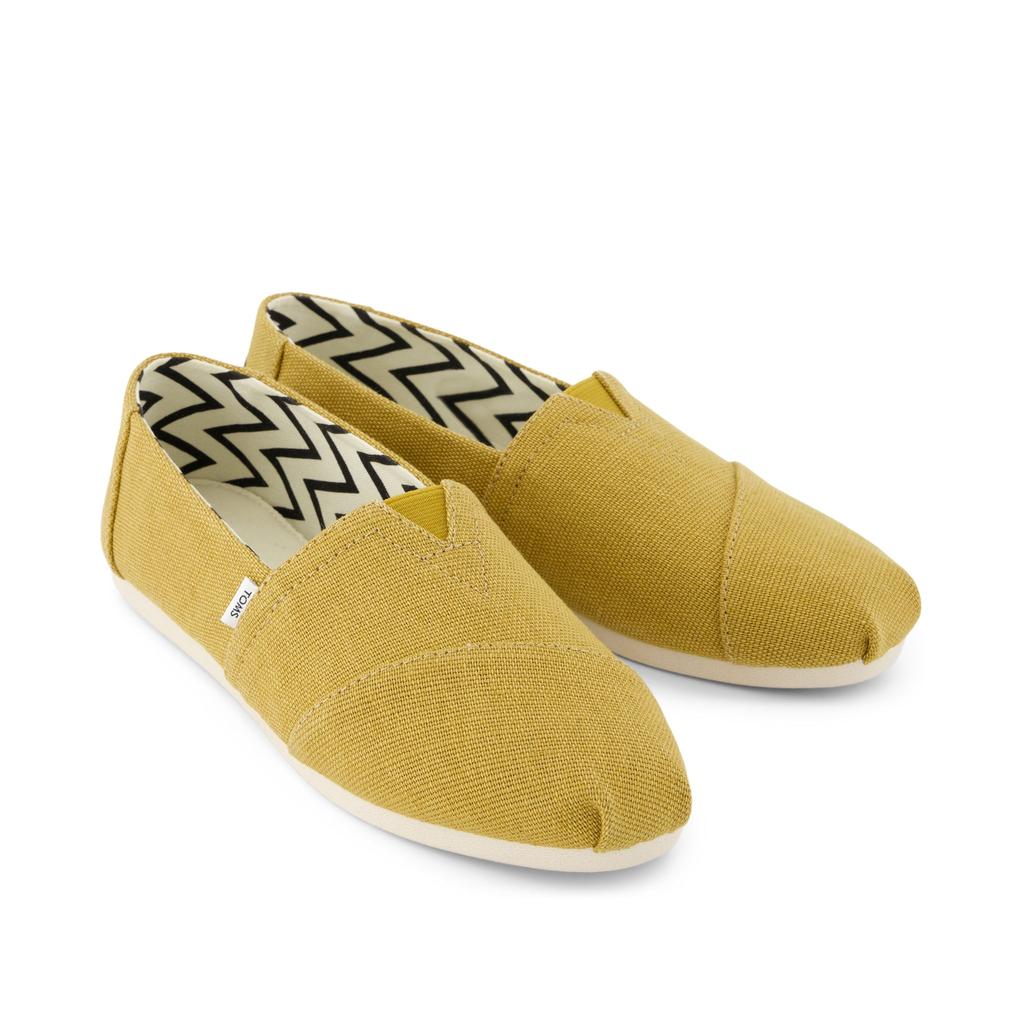TOMS Shoes Classic Alpargata Golden Honey Heritage Canvas