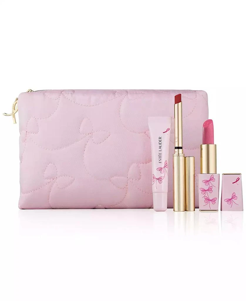 Estée Lauder 4-Pc. Bouquet Of Strength Lipstick + Lip Gloss Collection Set