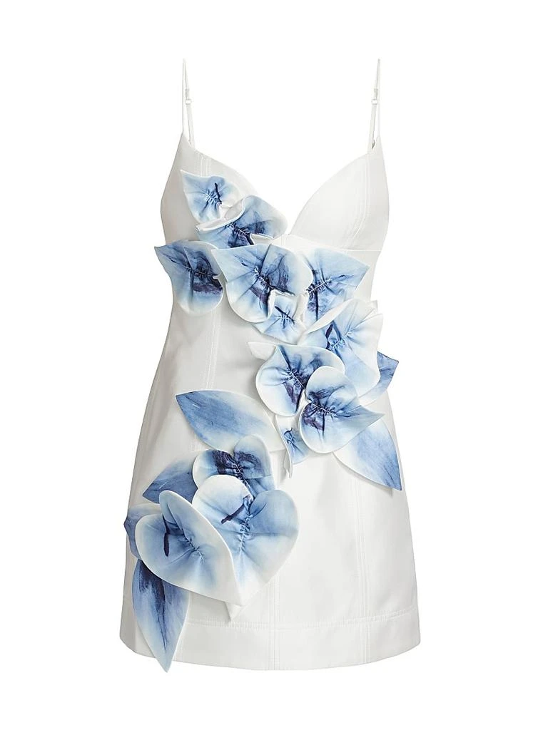 Acler Bilbo Floral Appliqué Minidress 1