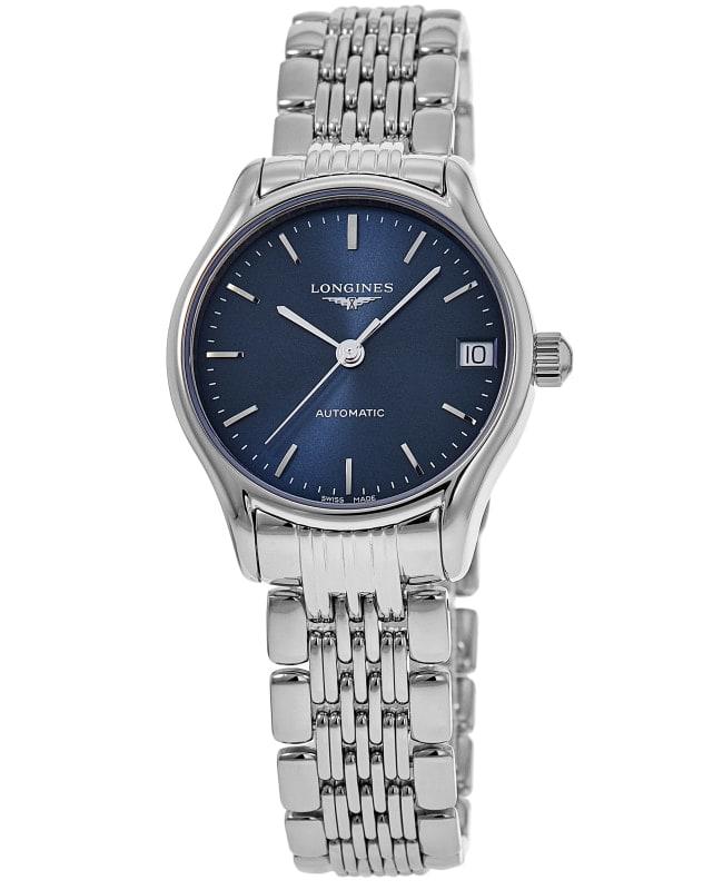 Longines Longines Lyre Automatic Blue Stick Dial Steel Women's Watch L4.361.4.92.6