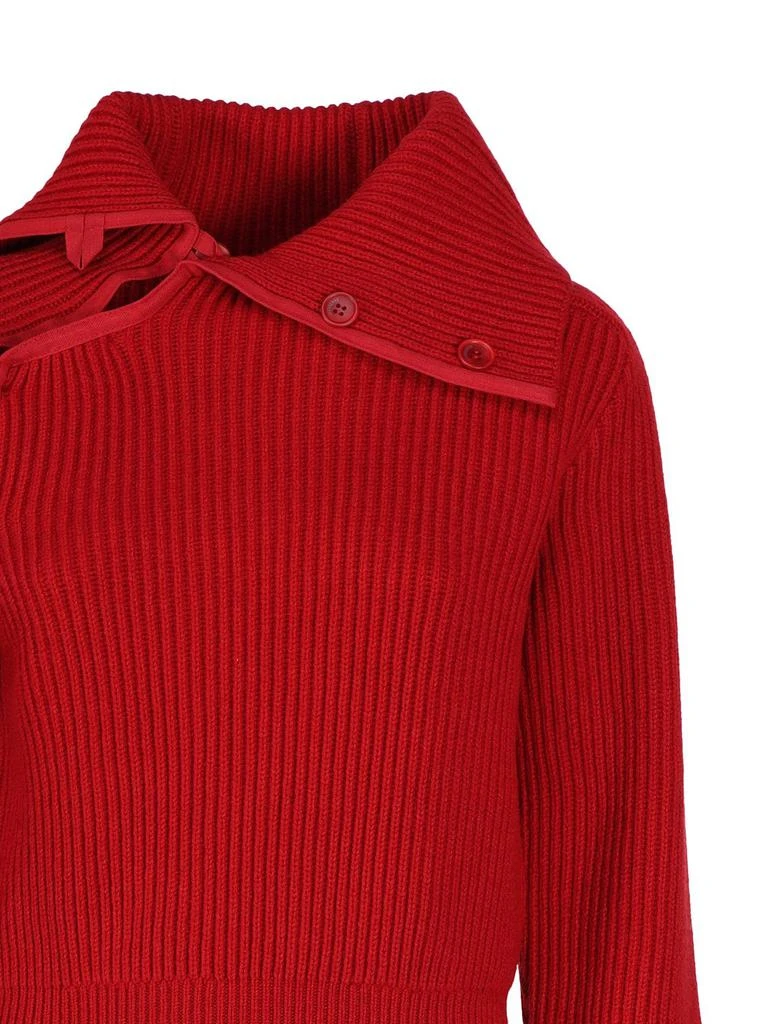 Jacquemus Jacquemus Asymmetric Mock-Neck Sweater 3