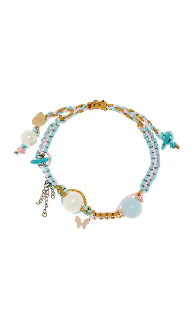 Joie DiGiovanni Joie DiGiovanni - Spring Magic Knotted Silk Multi-Stone Bracelet - Multi - OS - Moda Operandi - Gifts For Her 1