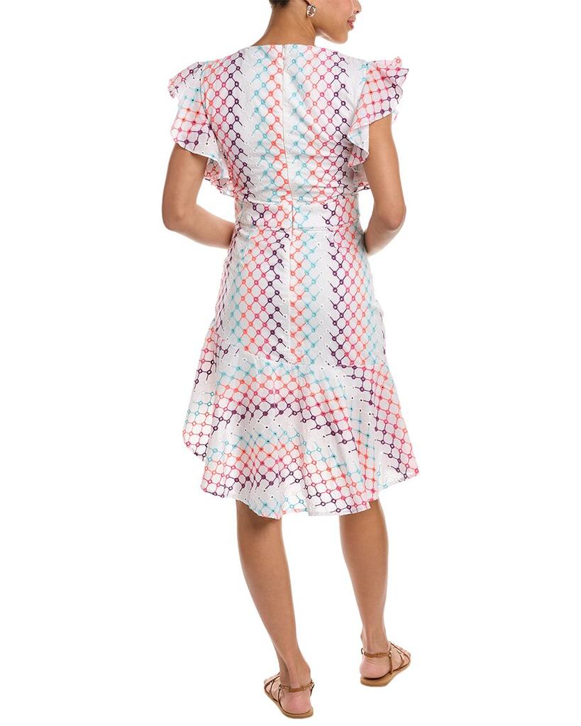 PatBO PatBO Embroidered Eyelet Mini Dress