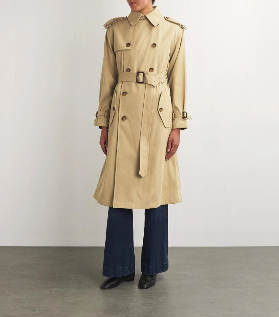 Ralph Lauren Double-Breasted Trench Coat 3