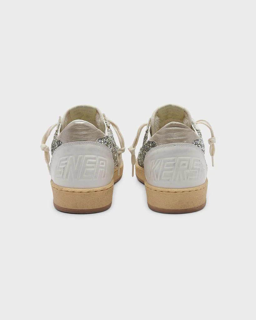 Golden Goose Ballstar Glitter Leather Low-Top Sneakers 6