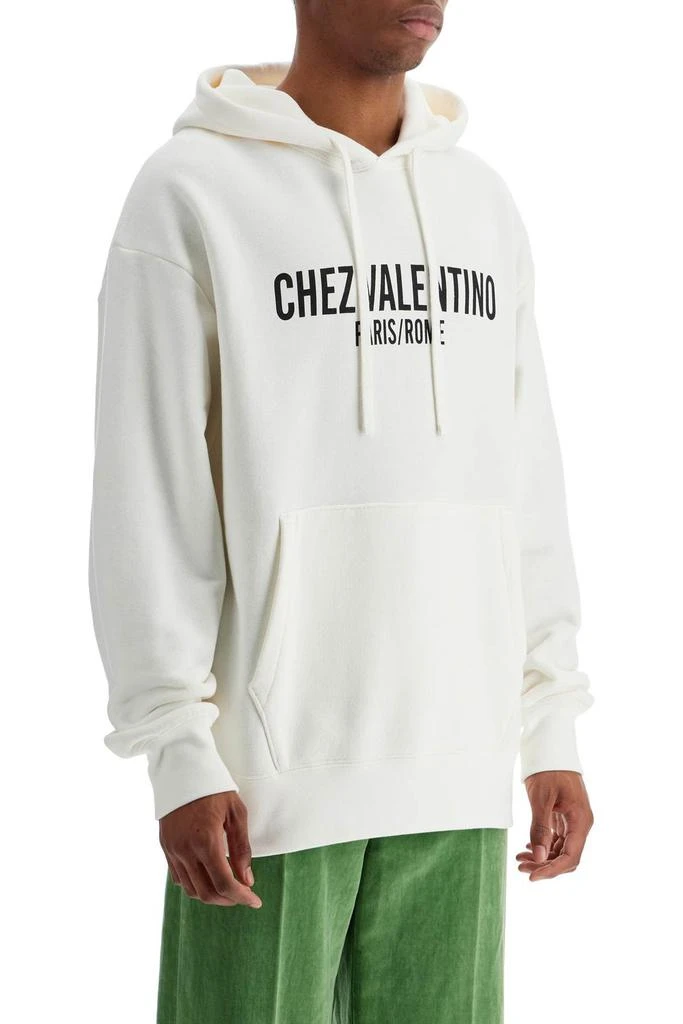Valentino Valentino Chez Valentino-Printed Drawstring Hoodie 2