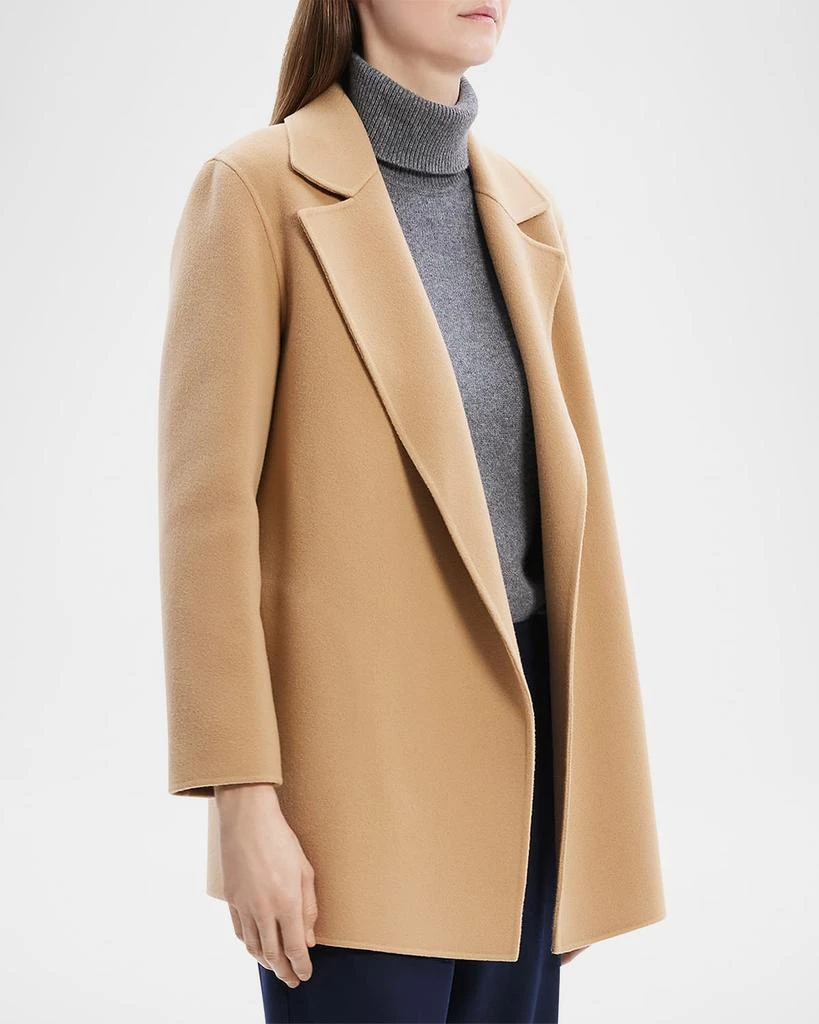 Theory Double Face Wool-Cashmere Coat 6