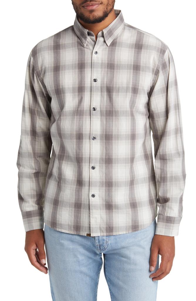 Billy Reid Tuscumbia Plaid Cotton Button-Up Shirt