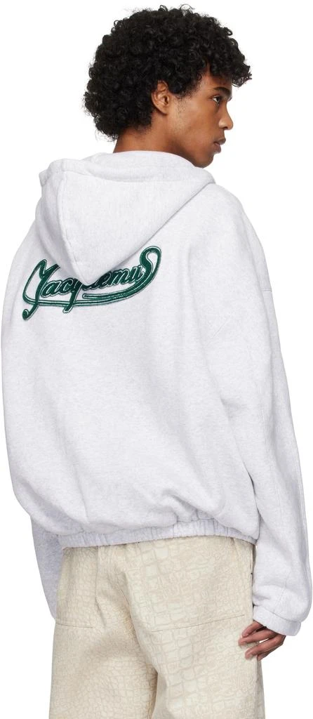 Jacquemus Gray 'The Torneo' Hoodie 3