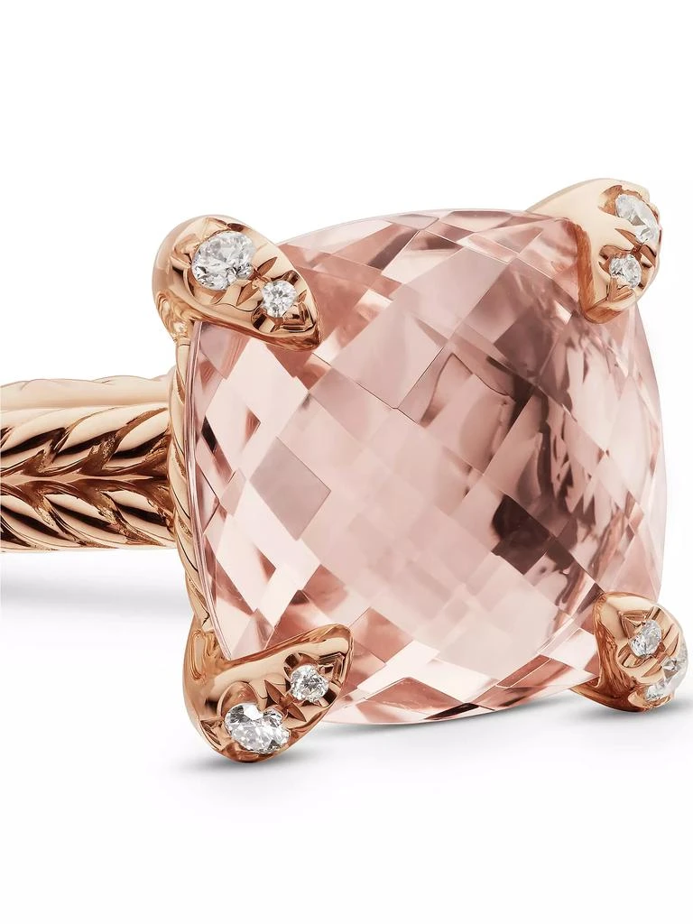 David Yurman Chatelaine® Ring in 18K Rose Gold 7