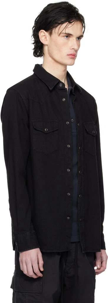 Tom Ford Black Western Shirt 2