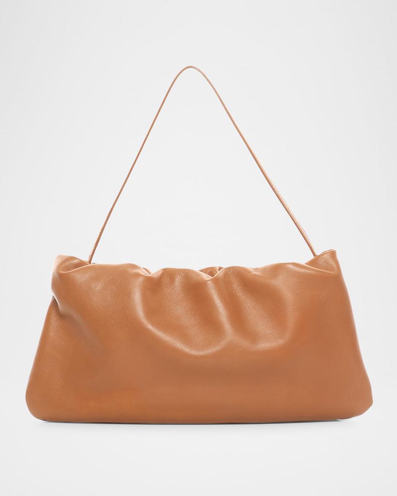 上質★THE ROW Bourse XL leather shoulder bag THE ROW Bourse XL gathered leather shoulder bag | NET-A-PORTER
